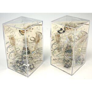 HARD ROCK CAFE New York Philadelphia Millennium Collectible Champagne PINS NEW